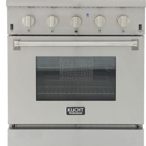 Kucht 30-Inch 4.2 Cu. Ft. PropaneAll Gas Range with Convection Oven in Stainless Steel (KRG3080U)