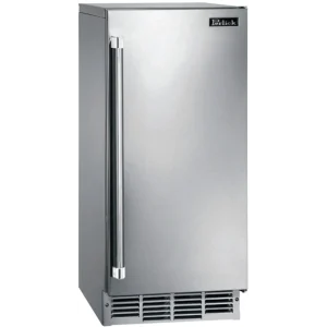 Perlick 15-Inch Signature Series Cubelet Ice Maker in Stainless Steel Door, Right Hinge, R290 (HP15CU-R)