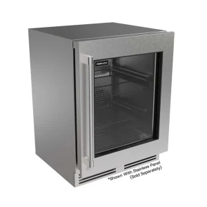 Perlick 24-Inch ADA Undercounter Refrigerator with 4.5 Cu. Ft. Capacity, RAPIDCOOL Technology in Panel Ready Glass Door (G5RE24GA)