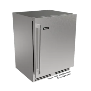 Perlick 24-Inch ADA Undercounter Wine Reserve with 4.5 Cu. Ft. Capacity, RAPIDCOOL Technology in Panel Ready Solid Door (G5WR24SA)