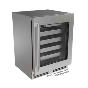 Perlick 24-Inch ADA Undercounter Wine Reserve with 4.5 Cu. Ft. Capacity, RAPIDCOOL Technology in Panel Ready Glass Door (G5WR24GA)