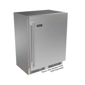 Perlick 24-Inch Luxe Shallow Depth ADA Undercounter Beverage Center with 3.1 Cu. Ft. Capacity, RAPIDCOOL Technology in Panel Ready Solid Door (G5BC24S
