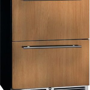 Perlick ADA Compliant Series 24-Inch Built-In Drawer Counter Depth Compact Freezer with 4.8 cu. ft. Capacity, Panel Ready (HA24FB-4-6)