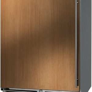 Perlick C Series 24-Inch Outdoor Built-In Counter Depth Compact Refrigerator with 5.2 cu. ft. Capacity, Panel Ready (HC24RO-4-2L & HC24RO-4-2R)