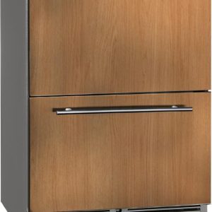 Perlick C Series 24-Inch Outdoor Built-In Counter Depth Drawer Refrigerator with 5.2 cu. ft. Capacity, Panel Ready (HC24RO-4-6)