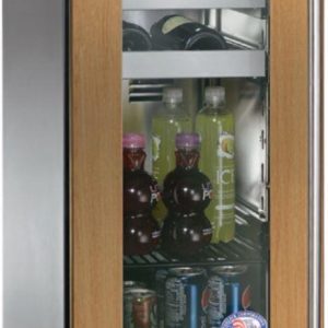 Perlick Signature Series 15-Inch Built-In Single Zone Wine Cooler with 20 Bottle Capacity, Panel Ready with Glass Door (HP15WS-4-4L & HP15WS-4-4R)