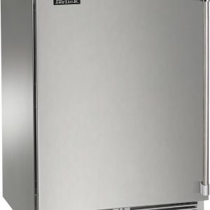 Perlick Signature Series 24-Inch Built-In Dual Zone Wine Cooler with 32 Bottle Capacity in Stainless Steel (HP24DS-4-1L & HP24DS-4-1R)