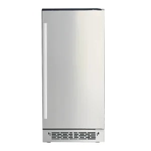 Renaissance Nugget Ice Maker in Stainless Steel with 26 Lb Storage Capacity (REFR3A)
