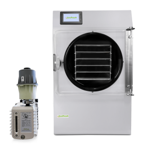 Stay Fresh Freeze Dryer with Commercial Pump in Stainless Steel and 5 Trays (4H11560USI1)