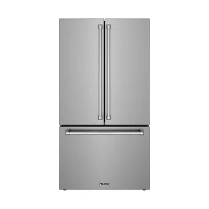 Thor 36-Inch Counter Depth Freestanding French Door Refrigerator with Internal Water and Ice Dispenser (TRF3603FD)
