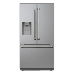 Thor Kitchen 36-Inch 28 Cu. Ft. French Door Full Depth Refrigerator with Water Filter and Ice Maker in Stainless Steel (TRF3628FFD)