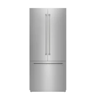 Thor Kitchen X-Series 36-Inch 19.6 Cu. Ft. Built-In Refrigerator with Bottom Freezer, Internal Water Dispenser and Ice Maker, in Stainless Steel (XRF3
