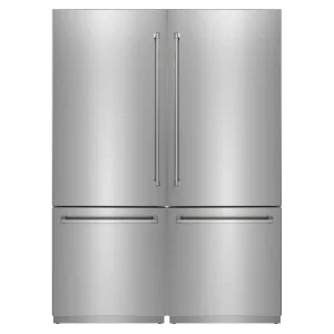 Thor Kitchen X-Series 60-Inch 32.2 Cu. Ft. Built-In Refrigerator with Bottom Freezer, Internal Water Dispenser and Ice Maker, in Stainless Steel