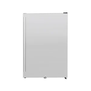 TrueFlame 22-Inch 4.1 Cu. Outdoor Rated Fridge with Right Hinge and Upgraded Stainless Steel Door & Handle (AMD-RFR-22D)