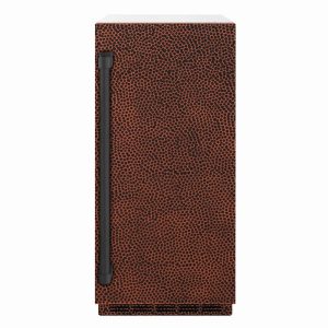 ZLINE 15-Inch Touchstone Gourmet Ice Maker with Drain Pump and Hand Hammered Copper Door (IGMD-HH-15)