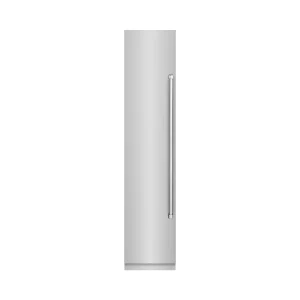 ZLINE 18-Inch 8.6 Cu. Ft. Left Hinge Column Freezer in Stainless Steel with Graphite Gray Interior (RCFVL-304-18)