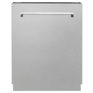 ZLINE 24-Inch Tallac Series 3rd Rack Dishwasher in Satin Stainless Steel with Stainless Steel Tub, 51dBa (DWV-SN-24)