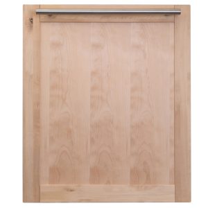 ZLINE 24-Inch Top Control Dishwasher in Unfinished Wood with Modern Style Handle (DW-UF-24)