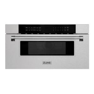ZLINE 30-Inch 1.2 cu. ft. Built-in Microwave Drawer in Satin Stainless Steel (MWD-30-SS)