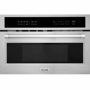 ZLINE 30-Inch Built-in 1.6 cu ft. Convection Microwave Oven in Stainless Steel with Speed and Sensor Cooking (MWO-30)