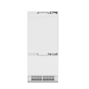 ZLINE 36-Inch 19.8 Cu. Ft. Built-In Bottom Freezer Refrigerator with Water Dispenser and Ice Maker in Panel Ready (RBIT-36)