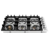 ZLINE 36-Inch Gas Cooktop with 6 Gas Brass Burners (RC-BR-36)