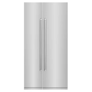 ZLINE 42-Inch Column 12.5 Cu. Ft. Refrigerator and 8.6 Cu. Ft. Freezer in Stainless Steel