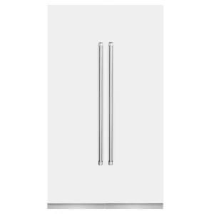 ZLINE 48-Inch Column 12.5 Cu. Ft. Refrigerator and 12.4 Cu. Ft. Freezer in White Matte