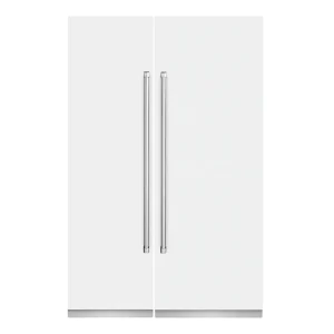 ZLINE 54-Inch Column 16.7 Cu. Ft. Refrigerator and 12.4 Cu. Ft. Freezer in White