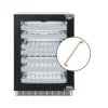 ZLINE Autograph Edition 24-Inch Touchstone Dual Zone 44 Bottle Indoor/Outdoor Wine Cooler with Panel Ready Glass Door and Champagne Bronze Handle (RWD